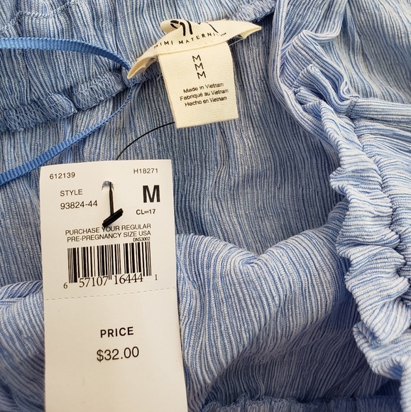 NWT Maternity one starp top size medium - Picture 4 of 4